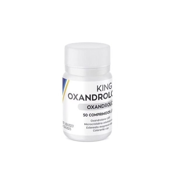 Oxandrolona 10mg com 50 comprimidos - King Pharma