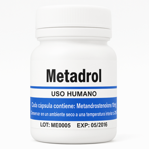 Metadrol 10mg com 100 cápsulas - Manipulada