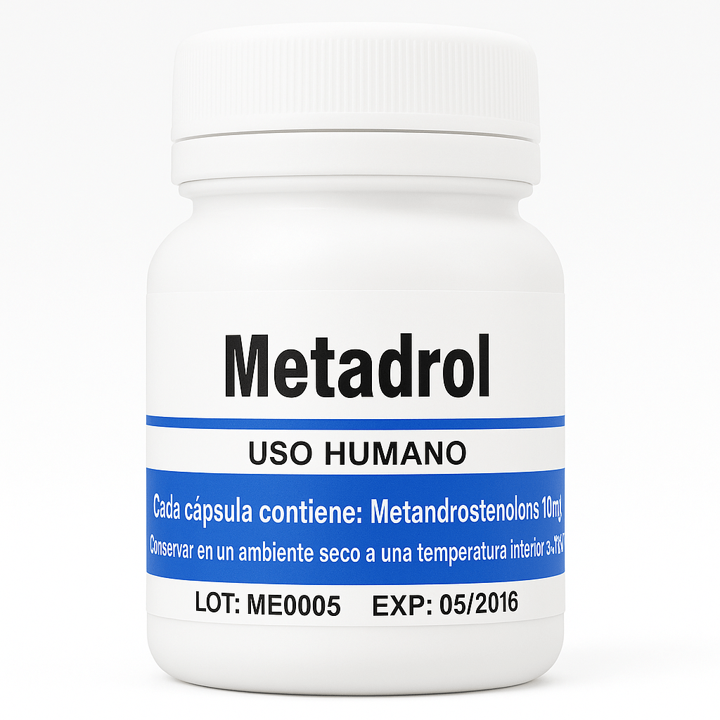 Metadrol 10mg com 100 cápsulas - Manipulada