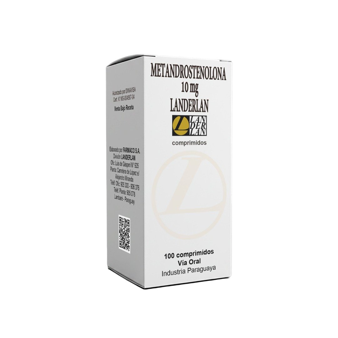 Metandrostenolona 10mg 100 comprimidos Landerlan