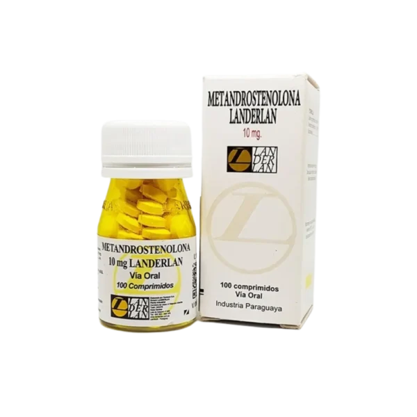 Metandrostenolona (dianabol) 10mg com 100 comprimidos - Landerlan