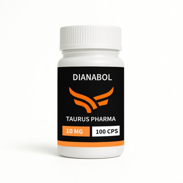 Dianabol (metandrostenolona) 10mg com 60 cápsulas – Taurus Pharma